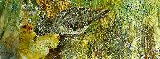 bruno liljefors gronbena painting